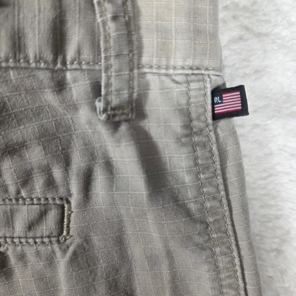 Polo Jeans‎ Co Ralph Lauren Cargo Shorts Womens 8 Tan Ripstop Utility